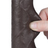 LoveToy SlidingSkin Gode Sliding Skin 12 x 3.7 cm Noir